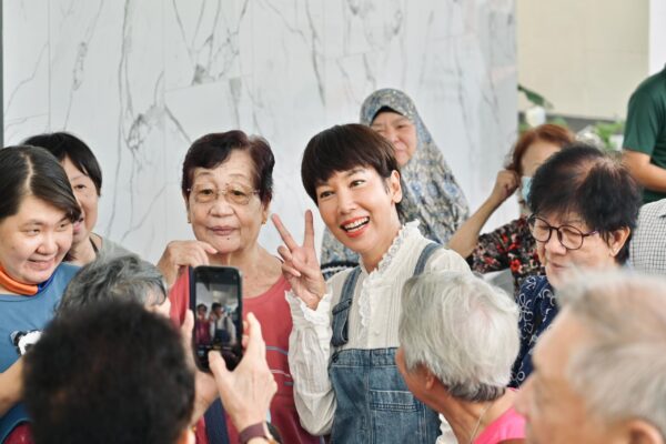 Residents with Kym Ng